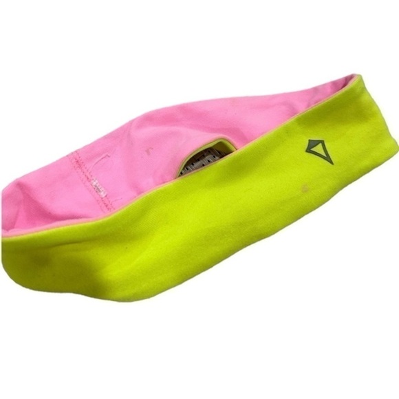 Ivivva Reversible Headband Girls One Size Pink/ Blue Stretch Athletic - Picture 2 of 3